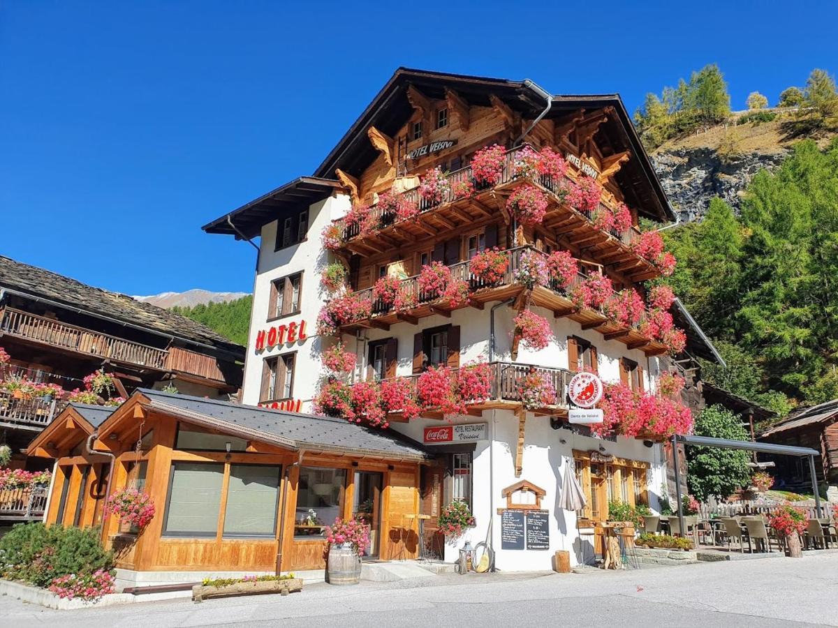 Hôtel Dents de Veisivi Haudères Exterior foto
